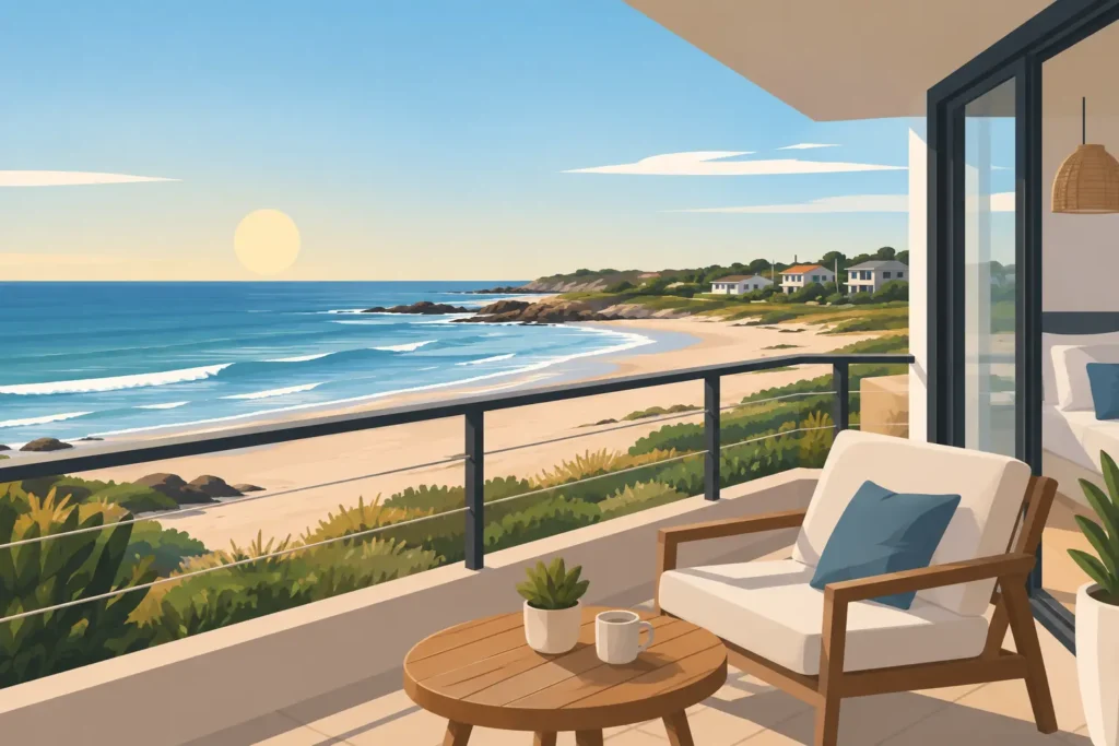 Apartamento cerca de Playa de la Viuda en Punta del Diablo